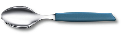 Набор из 6 столовых ложек VICTORINOX Swiss Modern, 205 мм, сталь / синтетический материал, синяя (Синий)