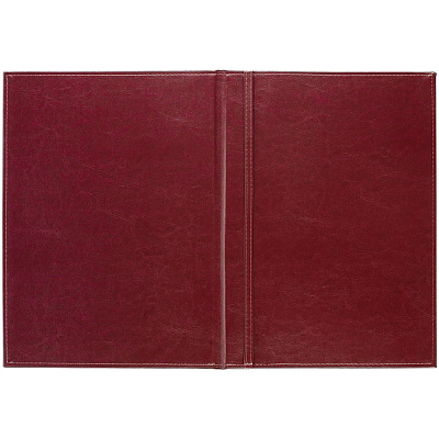 Папка адресная Nebraska, бордовая
