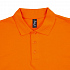 Рубашка поло мужская Spring 210, оранжевая - Фото 3