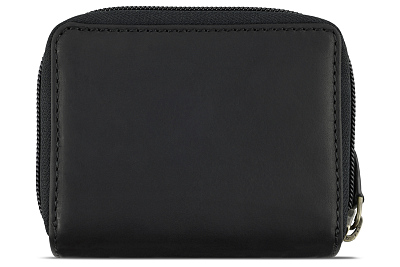 Бумажник KLONDIKE RUSH «Dana», натуральная кожа в черном цвете, 11 х 9 х 2,5 см