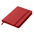 Блокнот SHADY JUNIOR с элементами планирования,  А6, красный, кремовый блок, красный  обрез - Фото 3