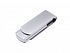 USB 2.0- флешка на 2 Гб матовая поворотная - Фото 2
