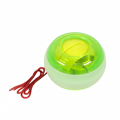 Тренажер POWER BALL , пластик, 6х7,3см;16+ (Зеленое яблоко)