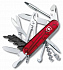 Офицерский нож CyberTool L, прозрачный красный - Фото 3