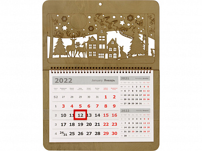 Новогодний календарь на 2024 год (Натуральный)