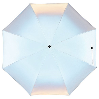 Зонт-трость Manifest со светоотражающим куполом  (Серый)