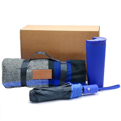 Подарочный набор AUTUMN MOOD  (Синий)