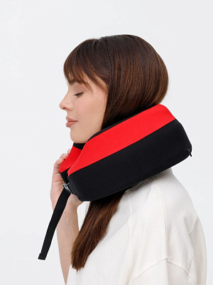 Дорожная подушка Piligrim, красная