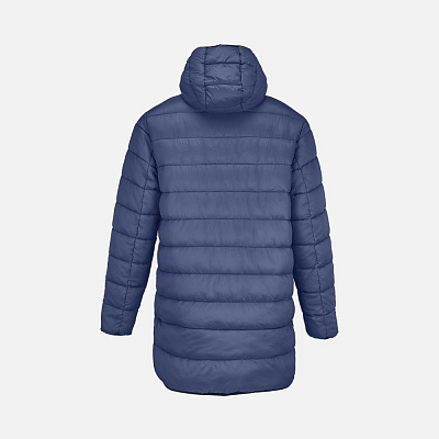 Куртка-парка унисекс Reverse, темно-синяя