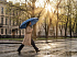Зонт складной Regenfall, темно-синий - Фото 11