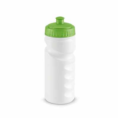 Бутылка для велосипеда Lowry, белая с зеленым (Зеленый)