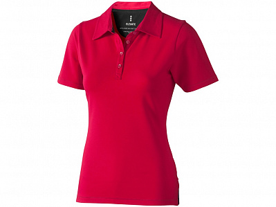 Рубашка поло Markham женская (Красный/антрацит)