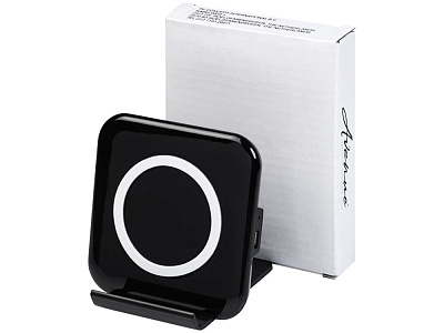 Беспроводное зарядное устройство-подставка для смартфона Catena (Чёрный)