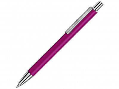 Ручка шариковая металлическая Groove (Розовый)