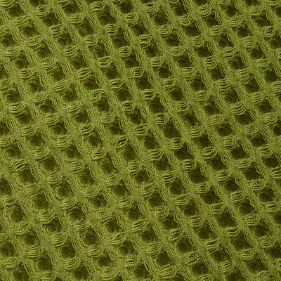 Плед вафельный Elenglect, зеленый