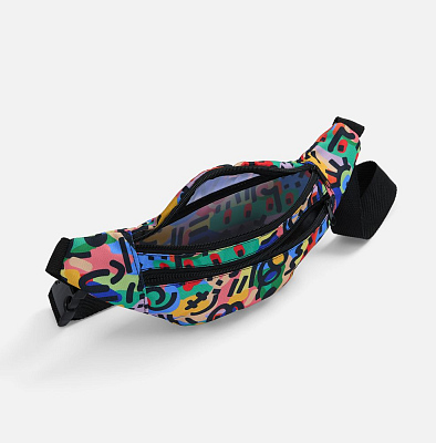 Сумка поясная Bolsana с передним карманом с печатью на заказ