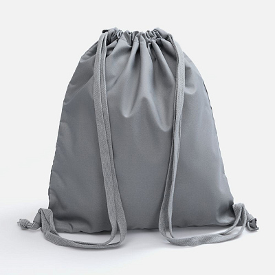 Рюкзак B3, серый с серыми лямками