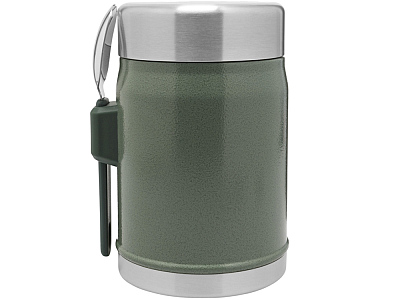 Банка для еды с ложкой-вилкой Stanley Legendary, 400 мл