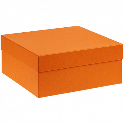 Коробка Satin, большая, оранжевая (Оранжевый)