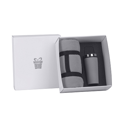 Набор подарочный "Фортуна", серый