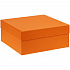 Коробка Satin, большая, оранжевая - Фото 1