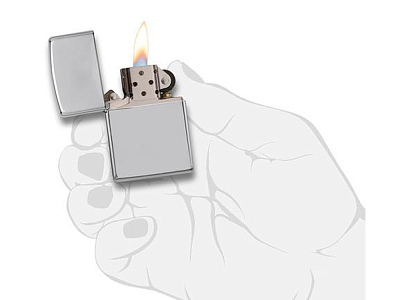 Зажигалка ZIPPO Armor™ c покрытием High Polish Chrome