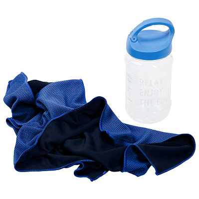 Охлаждающее полотенце Weddell, синее (Синий)