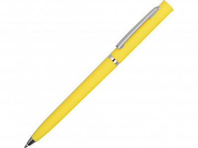 Ручка пластиковая шариковая Navi soft-touch (Желтый)