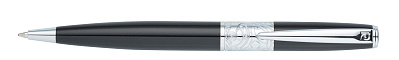 Ручка шариковая Pierre Cardin BARON, цвет - черный. Упаковка В. (Черный)