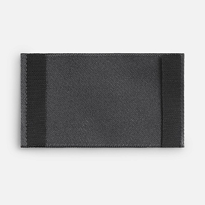 Лейбл тканевый Epsilon, M, темно-серый