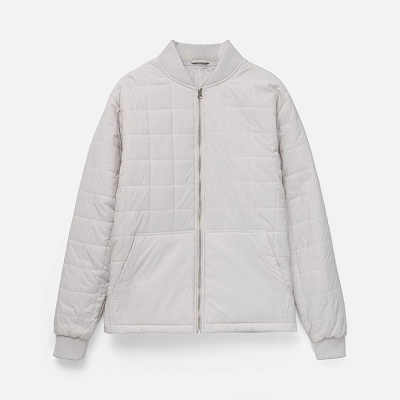 Куртка унисекс Warmbridge, светло-серая (Серый)