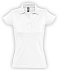 Рубашка поло женская Prescott Women 170, белая - Фото 1