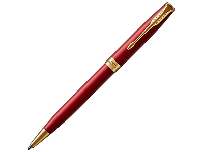 Ручка шариковая Parker Sonnet (Красный, золотистый)