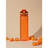 Бутылка для воды Flip, оранжевая - Фото 11