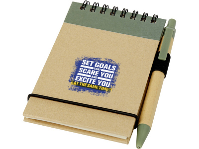 Блокнот А7 Zuse с ручкой