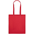 Холщовая сумка Basic 105, красная - Фото 3