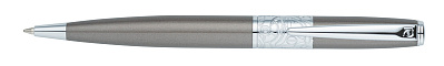 Ручка шариковая Pierre Cardin BARON, цвет - серый. Упаковка В. (Серый)