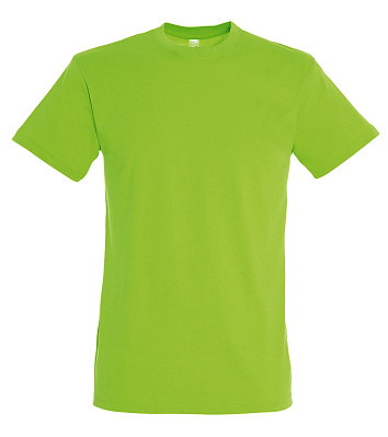 Футболка мужская REGENT светло-зеленый, 2XL, 100% хлопок, 150г/м2 (Лаймовый)