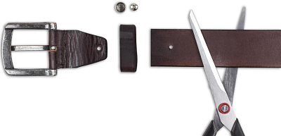 Ремень KLONDIKE Creek, односторонний, натуральная воловья кожа, цвет тёмно-коричневый, 120 х 4 см