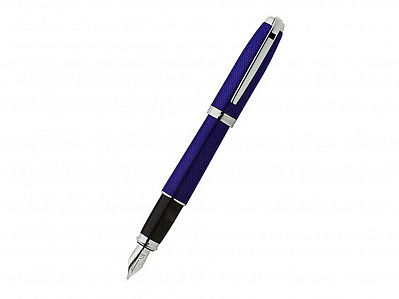 Ручка перьевая Olympio M (Фиолетовый/серебристый)