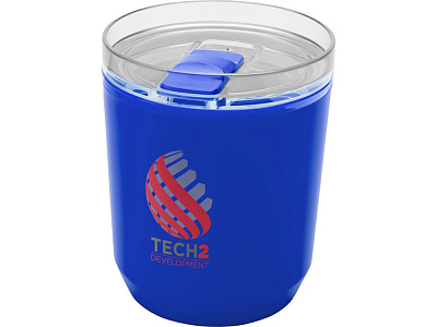 Кружка из переработанного пластика Hudson с двойными стенками