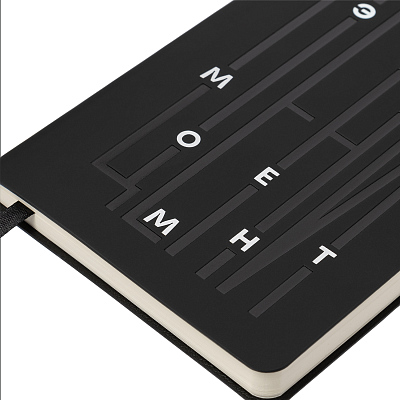 Ежедневник Spark mini A6 недатированный, черный