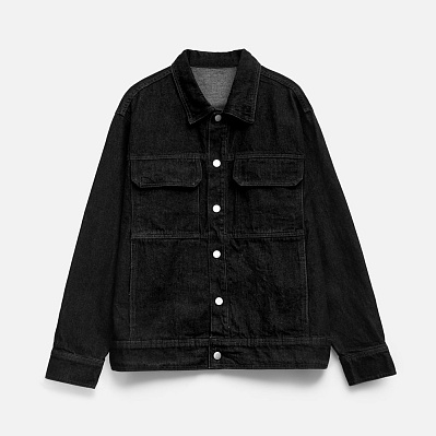 Куртка джинсовая O2, черная (Джинс)