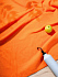 Флисовый плед Warm&Peace, оранжевый - Фото 4