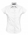 Рубашка женская с коротким рукавом Excess, белая - Фото 1