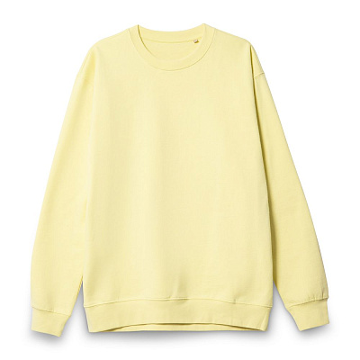 Свитшот унисекс Columbia, серый меланж (Желтый)