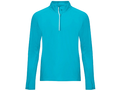 Толстовка с воротом на молнии Melbourne мужская (Бирюзовый)