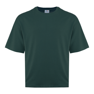 Футболка унисекс оверсайз STAN хлопок/полиэстер 260, 40 (Тёмно-зелёный)