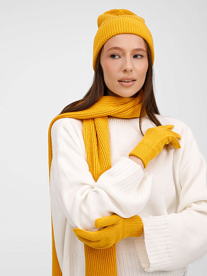 Перчатки Nobilis Mono, желтые (медовые)