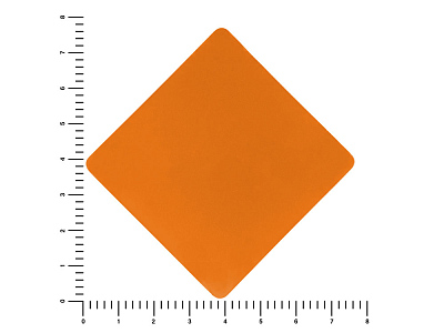 Патч Ромб, soft-touch